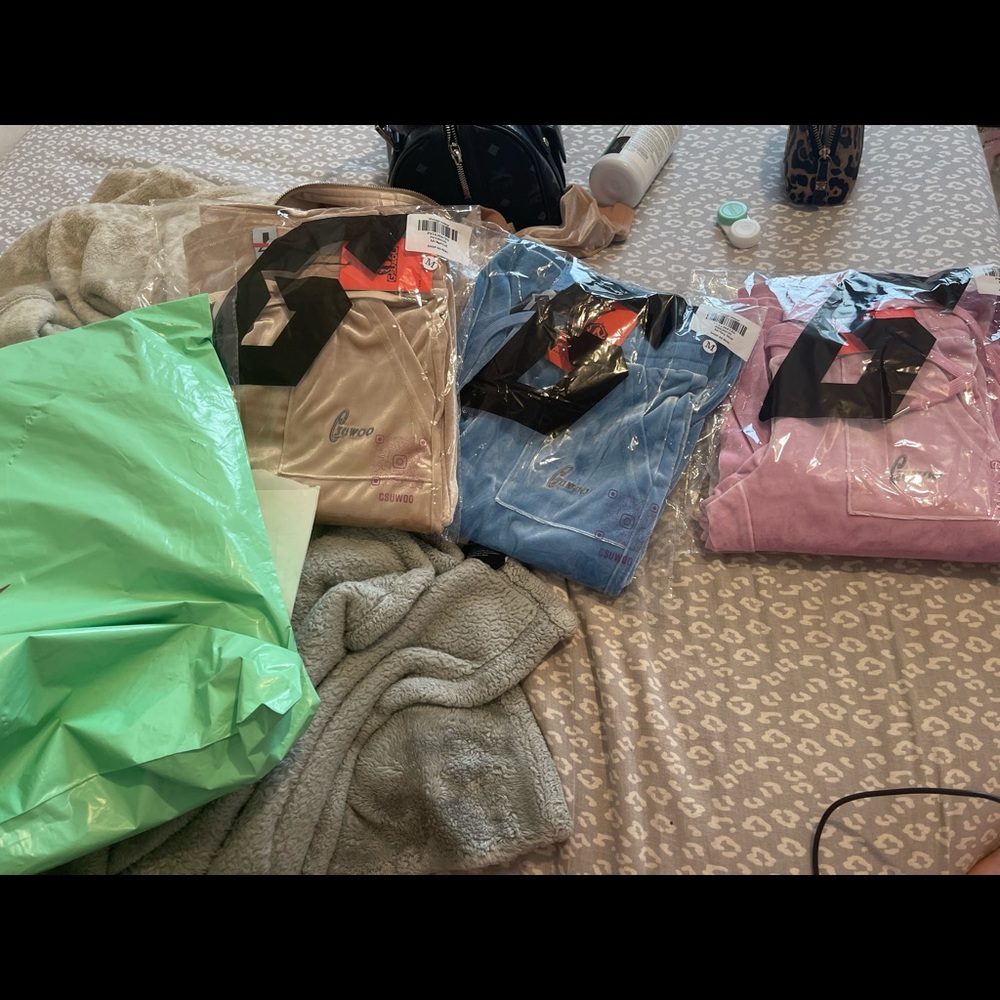 Gsuwoo Vintage velour PANTS ONLY.